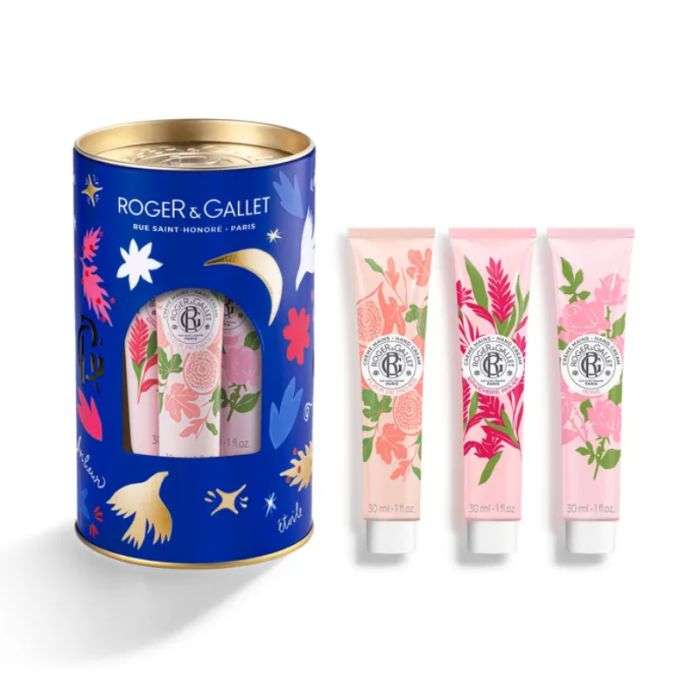 roger-et-gallet-coffret-3-cremes-mains-fleur-de-figuier-rose-et-gingembre-rouge.jpg ROGER ET GALLET COFFRET 3 CREMES MAINS FLEUR DE FIGUIER ROSE ET GINGEMBRE ROUGE – Image 1