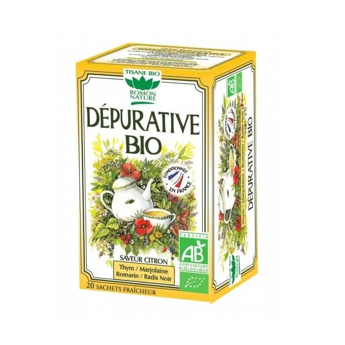 romon-nature-romon-nature-tisane-depurative-bio-20-sachets-the-tisanes-et-infusions.jpg ROMON NATURE Tisane Dépurative Bio - 20 sachets – Image 1