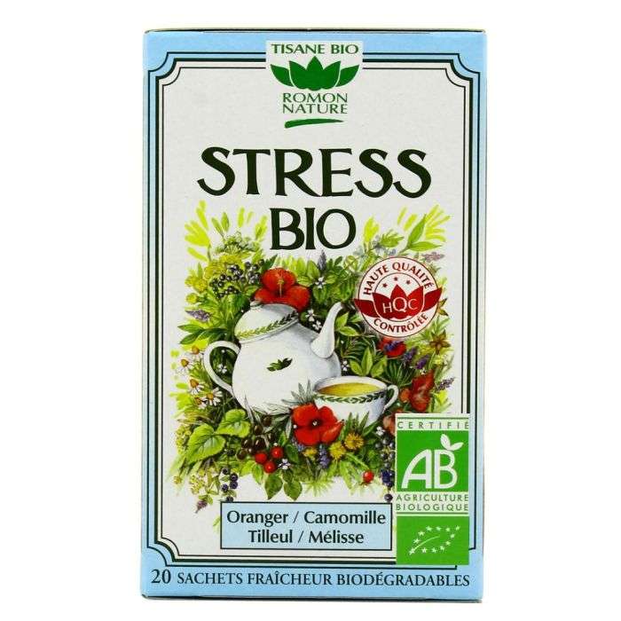 romon-nature-tisane-stress-bio-20-sachets.jpg ROMON NATURE TISANE STRESS BIO 20 SACHETS – Image 1