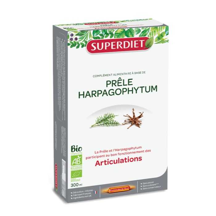 super-diet-superdiet-prele-harpagophytum-bio-articulations-20-ampoules-15-ml-articulations-et-crampe.jpg SUPERDIET PRÊLE HARPAGOPHYTUM BIO ARTICULATIONS 20 AMPOULES 15 ML – Image 1