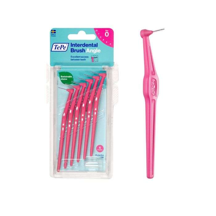 tepe-tepe-pack-de-6-brossette-interdentaire-angle-taille-0-brossettes-interdentaires-et-fils-dentaires.jpg TEPE PACK DE 6 BROSSETTE INTERDENTAIRE ANGLE TAILLE 0 – Image 1