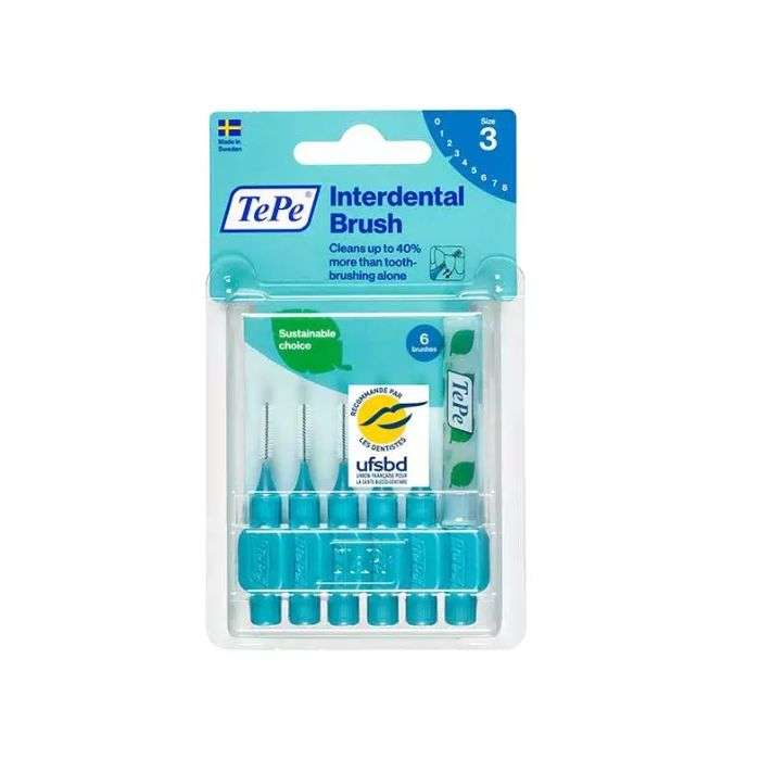 tepe-tepe-pack-de-6-brossette-interdentaire-taille-3-brossettes-interdentaires-et-fils-dentaires.jpg TEPE PACK DE 6 BROSSETTE INTERDENTAIRE TAILLE 3 – Image 1