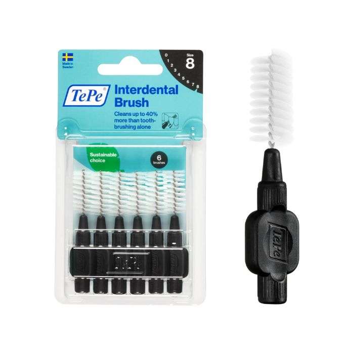 tepe-tepe-pack-de-6-brossette-interdentaire-taille-8-brossettes-interdentaires-et-fils-dentaires.jpg TEPE PACK DE 6 BROSSETTE INTERDENTAIRE TAILLE 8 – Image 1