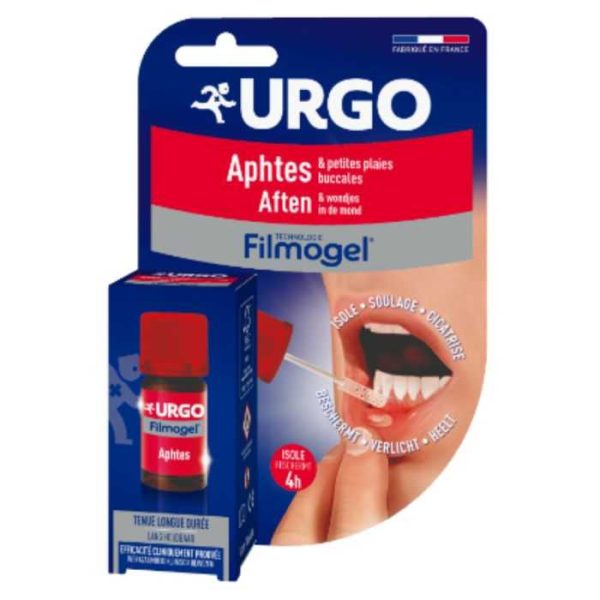 URGO FILMOGEL APHTES ET PETITES PLAIES BUCCALES - 6 ML