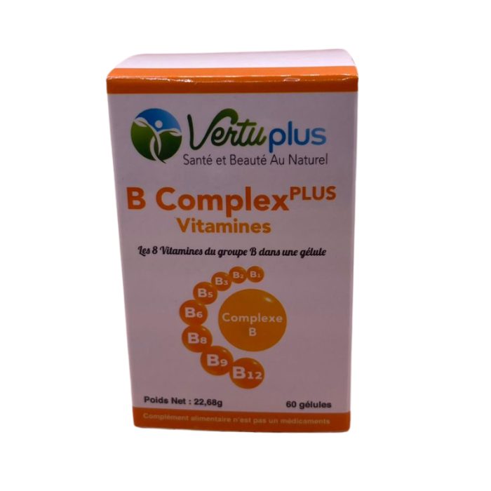 vertuplus-vertuplus-b-complex-plus-vitamine-60-gelules-vitamines-et-formes.jpg VERTUPLUS B COMPLEX PLUS VITAMINE 60 GELULES – Image 1
