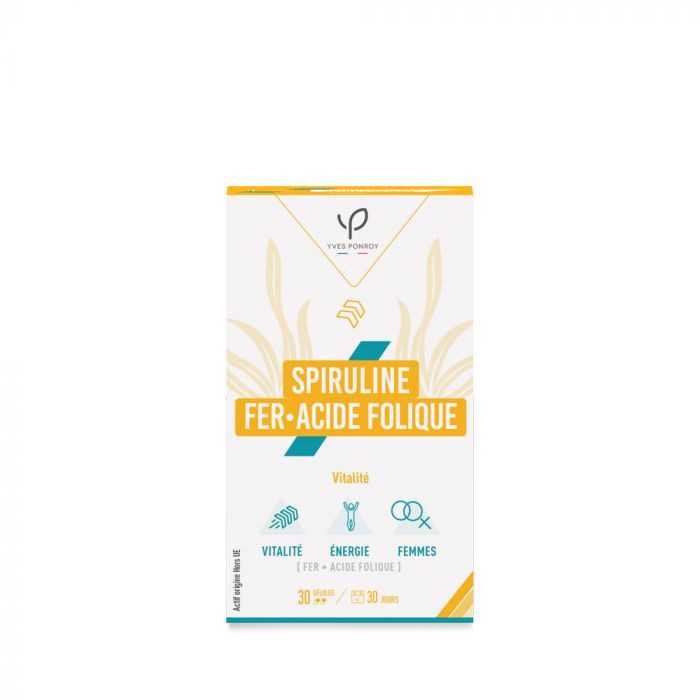 yves-ponroy-yves-ponroy-spiruline-fer-acide-folique-30-gelules-complements-alimentaires.jpg YVES PONROY SPIRULINE - FER - ACIDE FOLIQUE 30 GELULES – Image 1